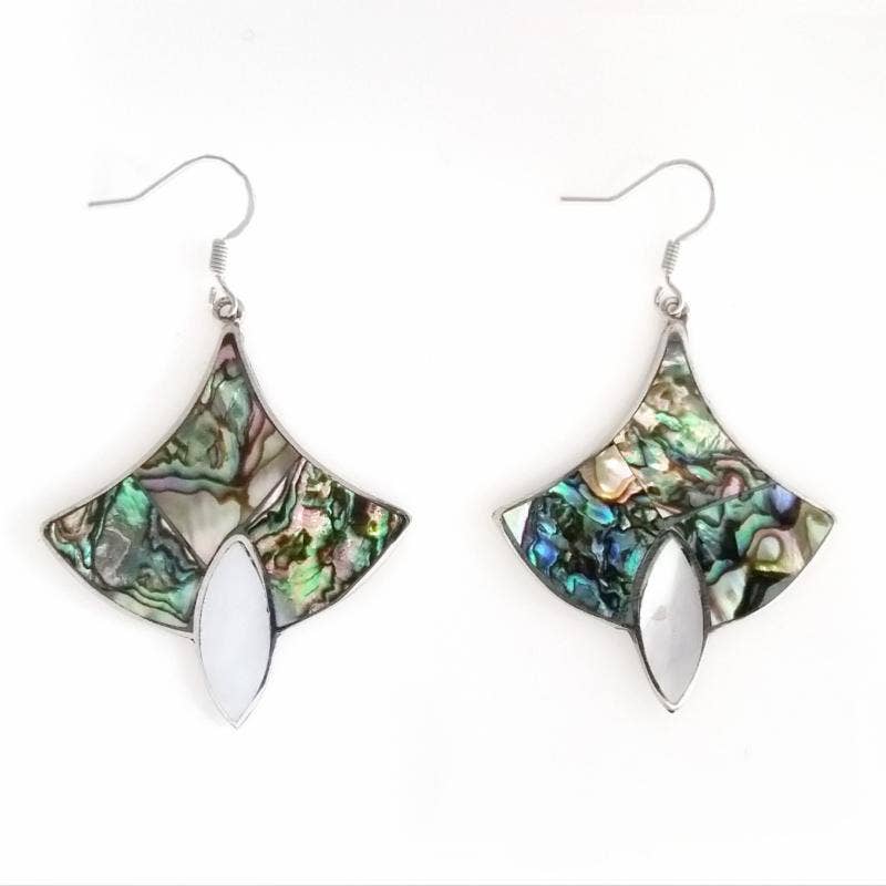 Widest Variety of Mexican Mosaic Inlaid Handcrafted Earrings