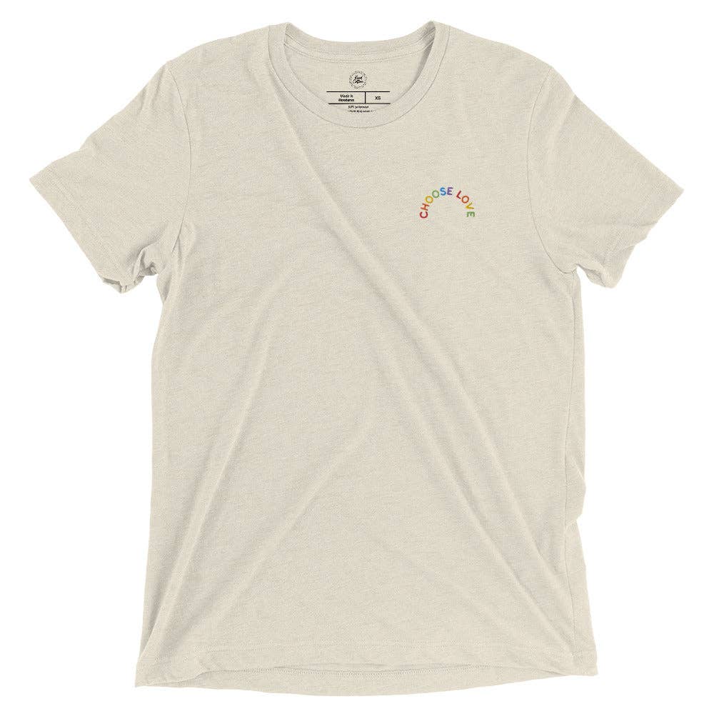 Choose Love Embroidered Classic Tee