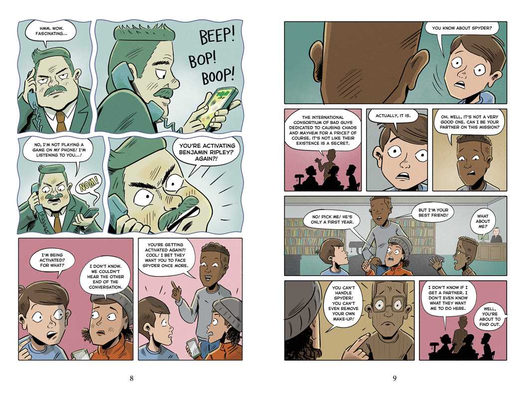 Spy School Secret Service the Graphic Novel by Stuart Gibbs