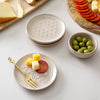 Sacred Geometry Appetizer Plates - Set of 4