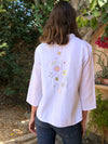 Alba Meadow White Blouse