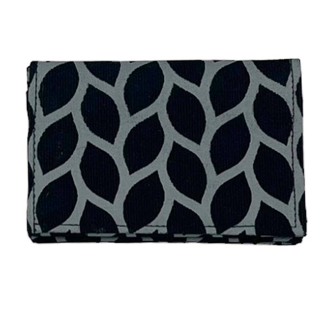 Sustainable Canvas Card Holder - Mini Wallet - Fall Designs