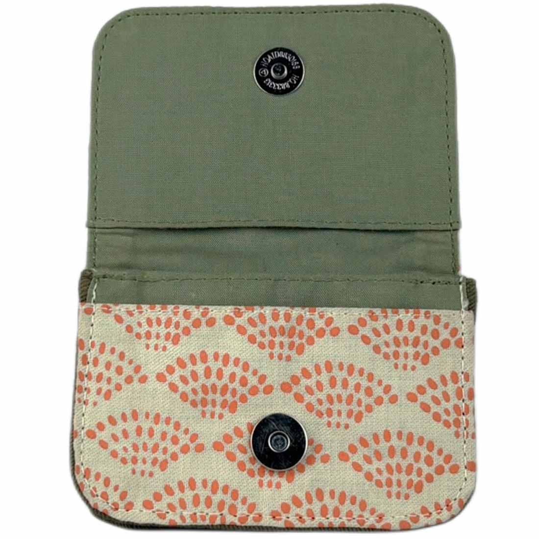 Canvas Card Holder - Mini Wallet - Small Vegan Wallet
