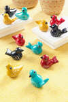 Colorful Miniature Soapstone Birds