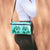 Purse frog recycled feed bag with Detachable Crossbody Strap