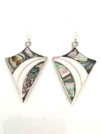 Widest Variety of Mexican Mosaic Inlaid Handcrafted Earrings