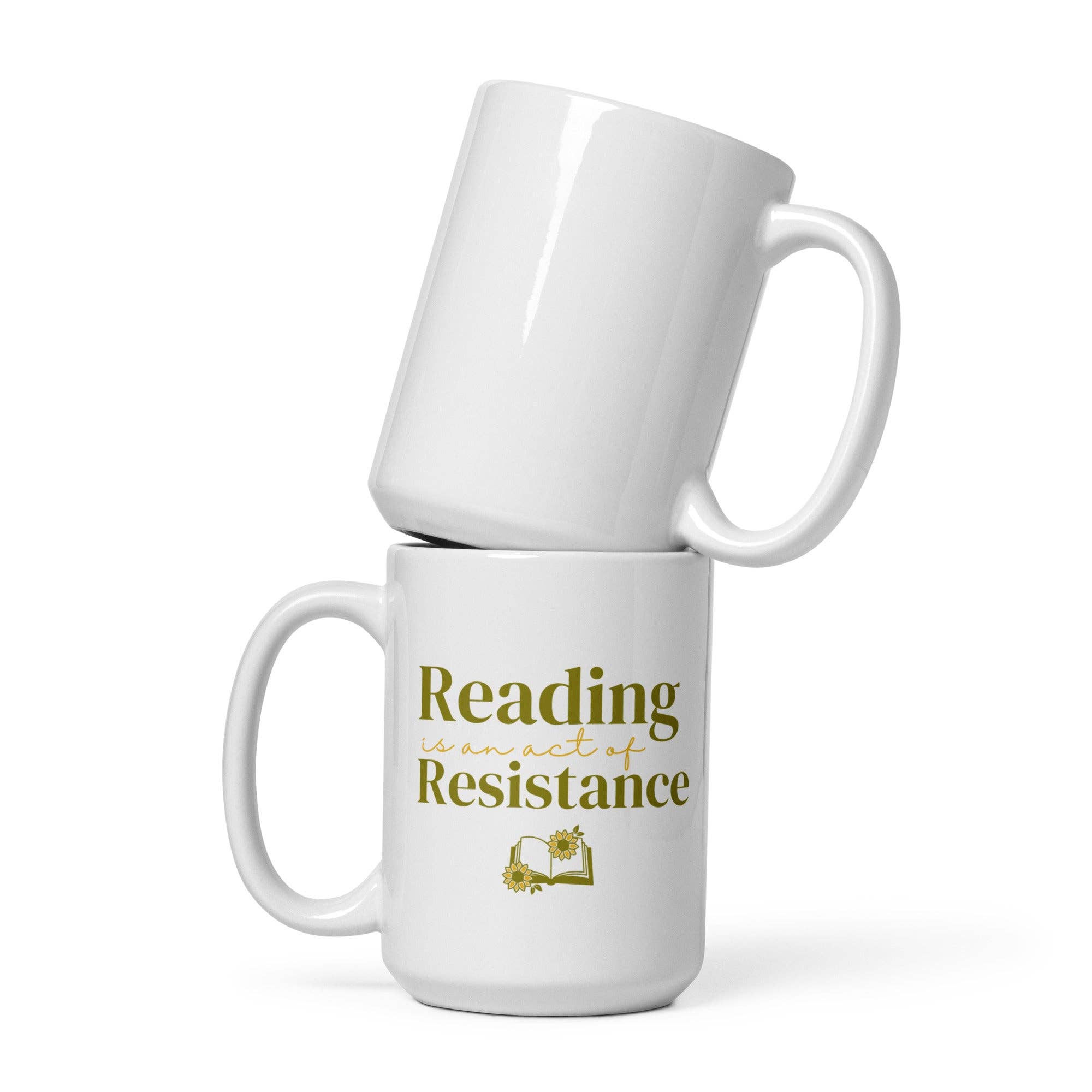 Reading is an Act of Resistance Coffee Mug