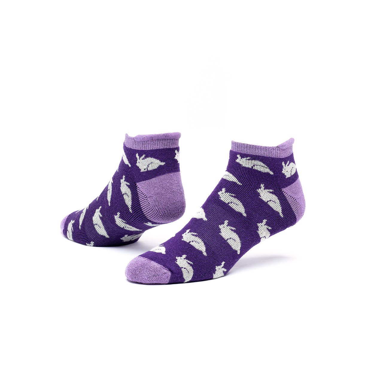 Organic Cotton Tab Footie Socks - Pattern