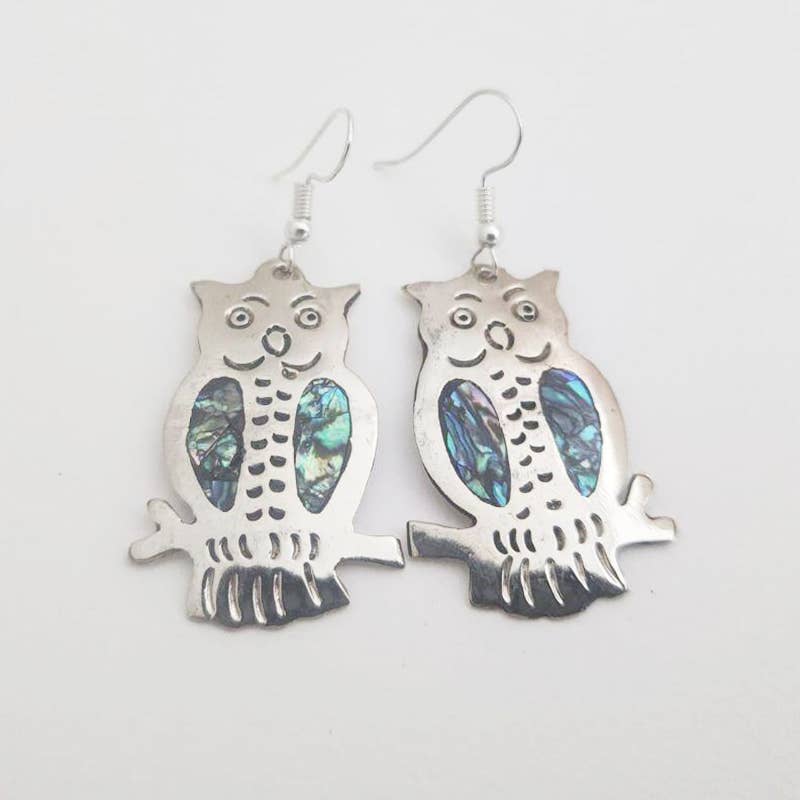 Widest Variety of Mexican Mosaic Inlaid Handcrafted Earrings