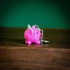 Flying pig Beaded Keychains