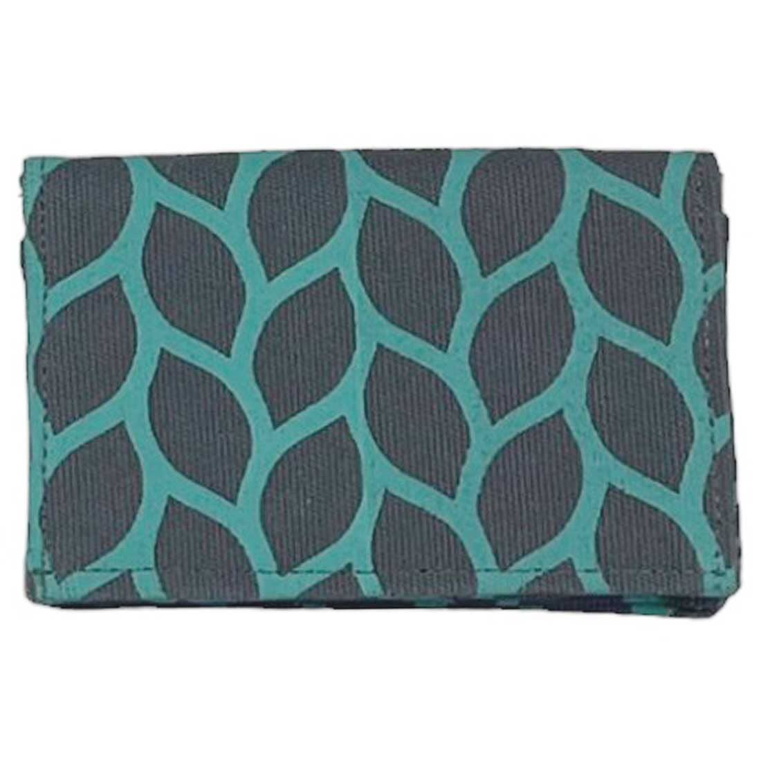 Sustainable Canvas Card Holder - Mini Wallet - Fall Designs