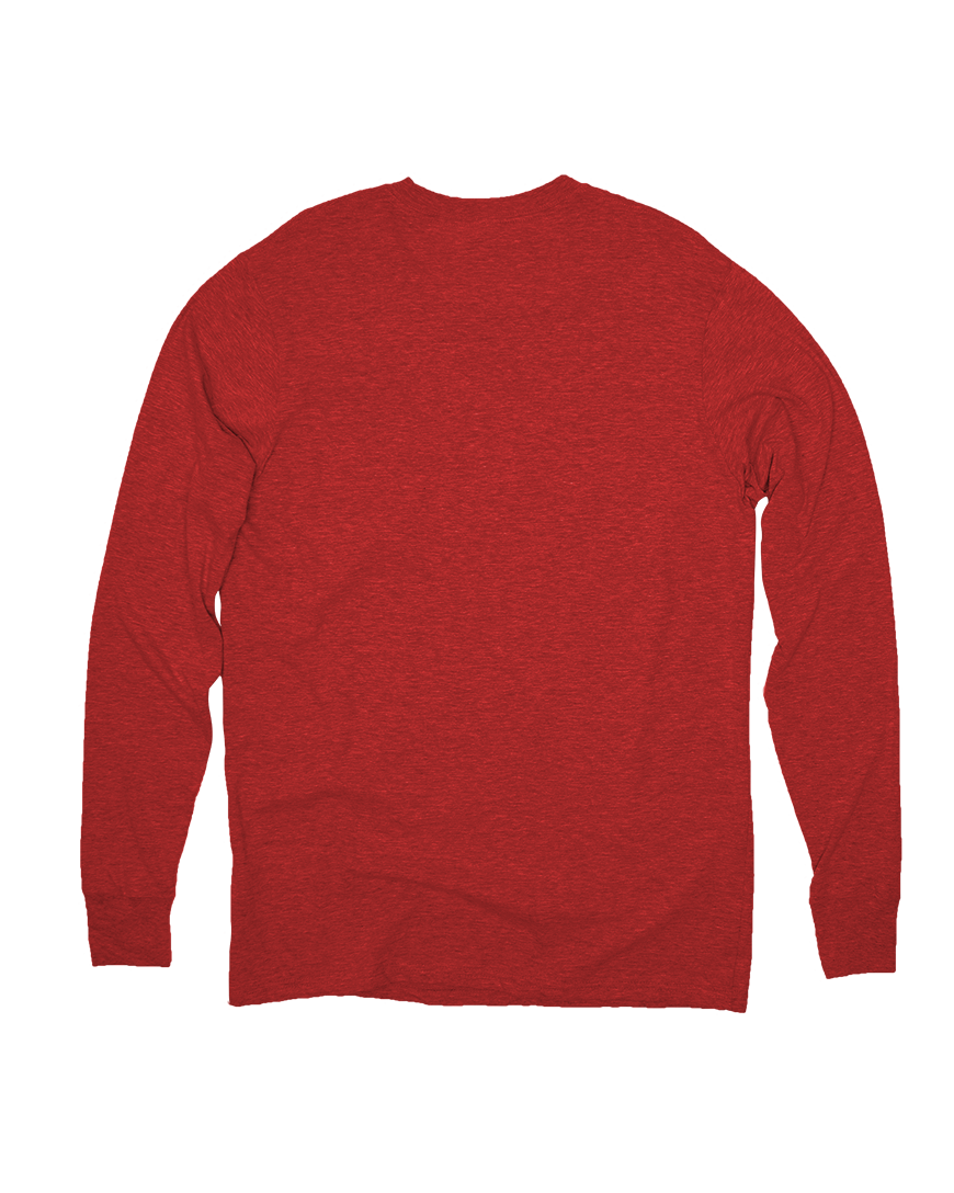 Unisex Triblend Long Sleeve Tee wander charcoal