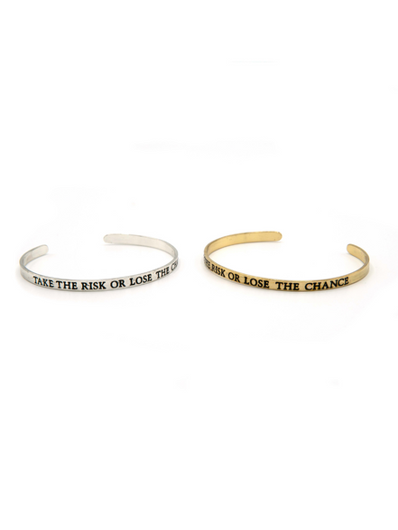 Take The Risk Cuff