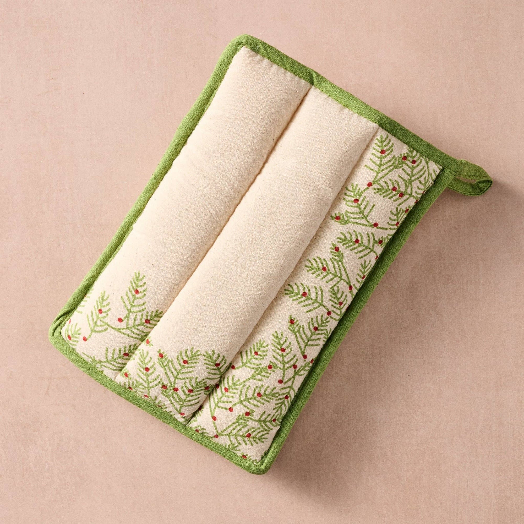 Sardee Holly Cotton Potholder