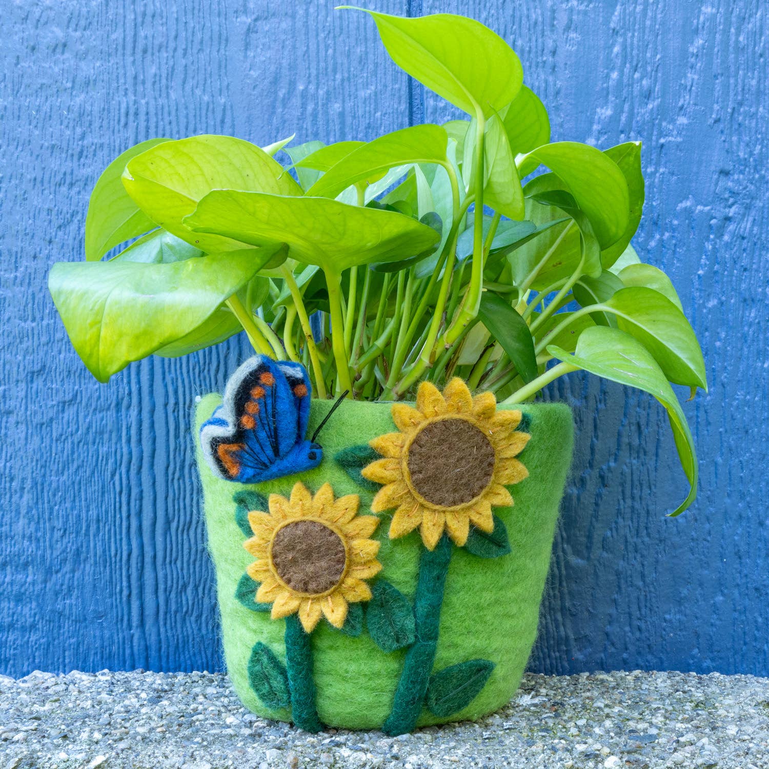 Felt Pot: Sunflower