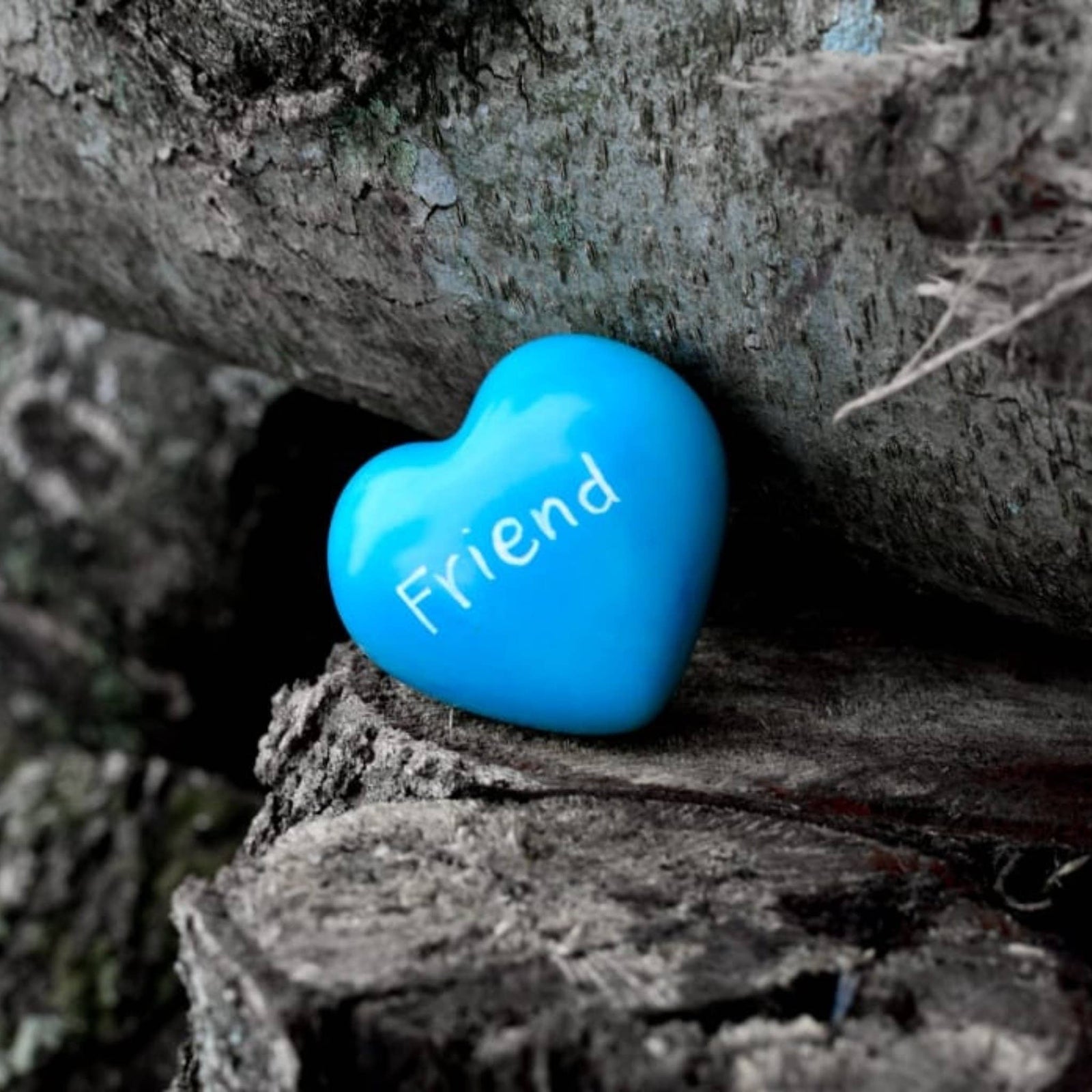 Soapstone Friend Heart (w)