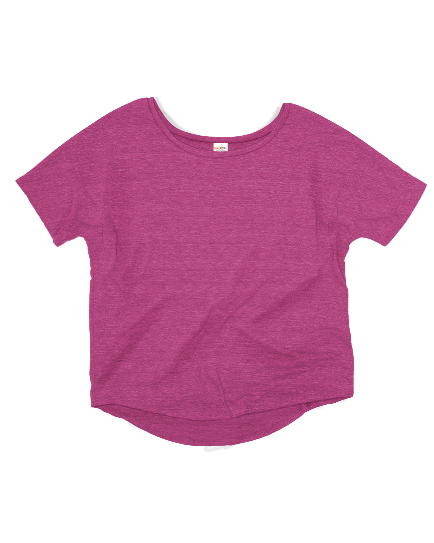 Ladies Flowy Triblend Tee