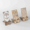 Vasai Mango Wood Phone Stand - Celestial *