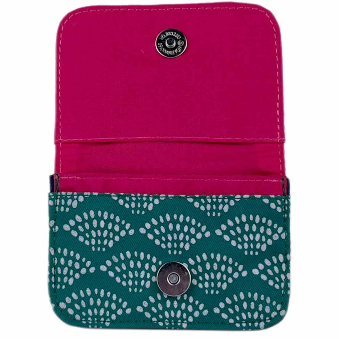 Canvas Card Holder - Mini Wallet - Small Vegan Wallet