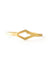 Rhombus Cut Out Cuff - Brass