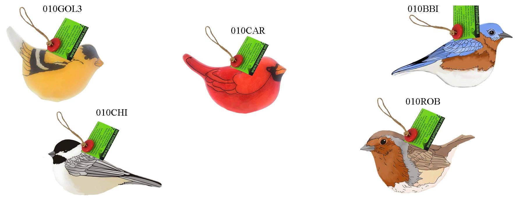 Robin Back Yard Bird Ornament / suncatcher