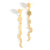 Dusk til Dawn Moon Dangle Earrings