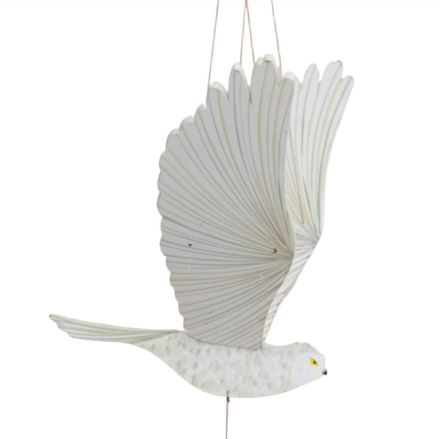 Snowy Owl Bird Flying Mobile