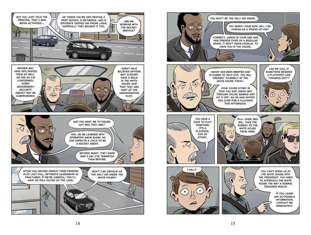 Spy School Secret Service the Graphic Novel by Stuart Gibbs