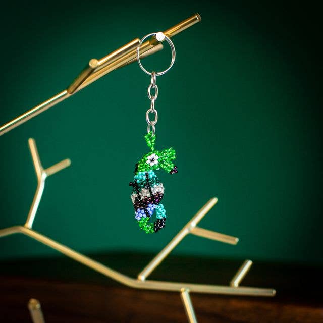 Seahorse Beaded Keychains