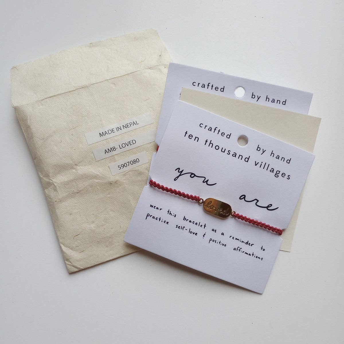 Affirmation Bracelet - You Are Loved