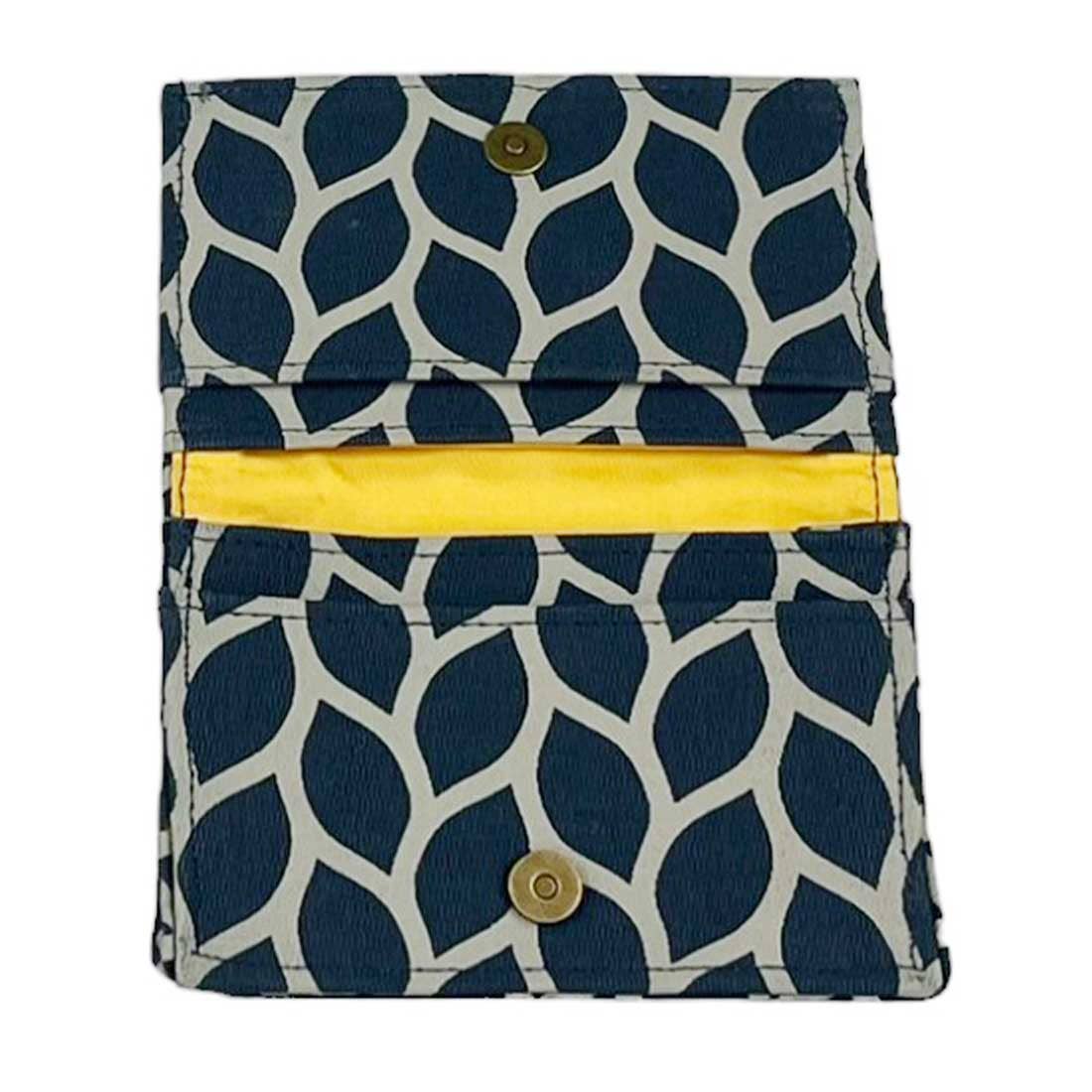 Sustainable Canvas Card Holder - Mini Wallet - Fall Designs