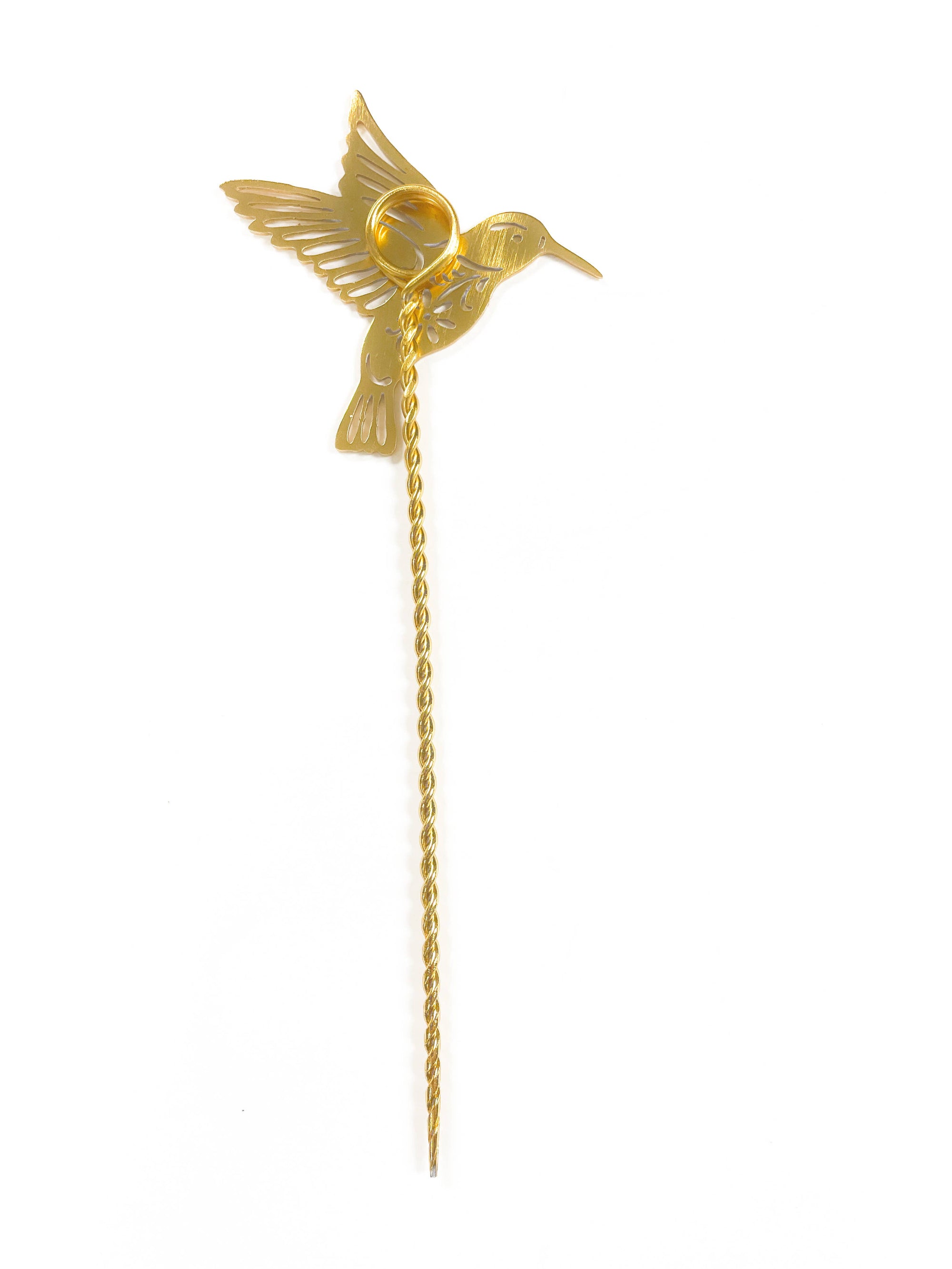 Mini Hummingbird Plant Stake