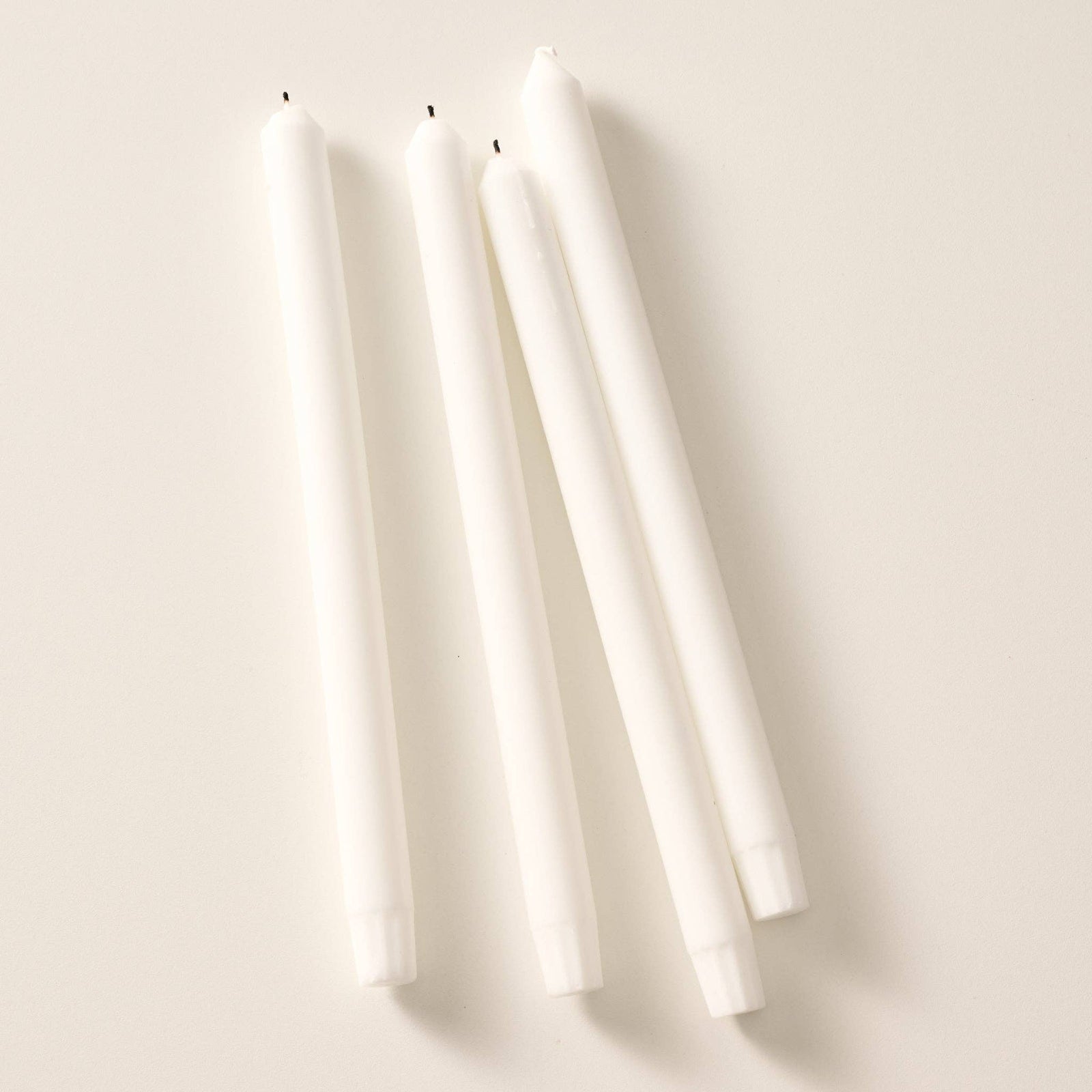 Anget Natural Palm Wax Taper Candles - Set of 4