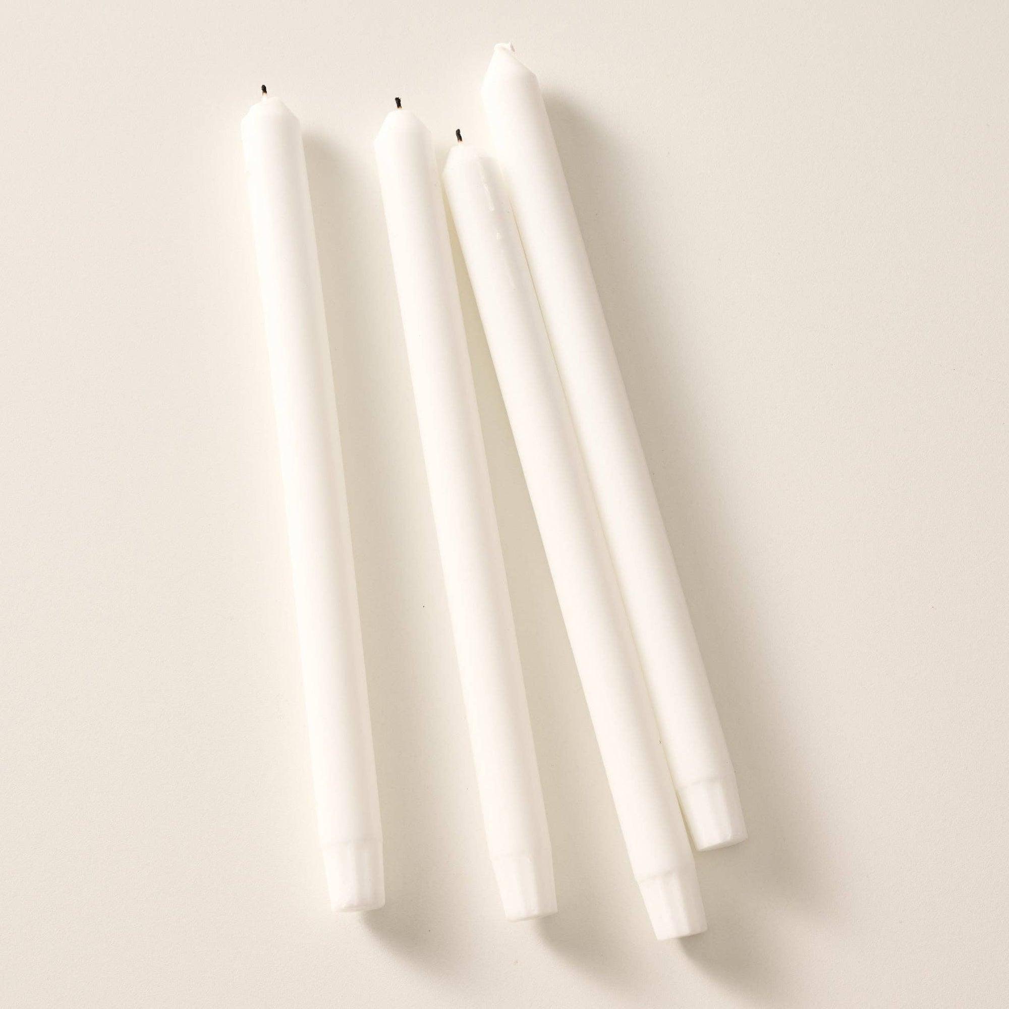 Anget Natural Palm Wax Taper Candles - Set of 4