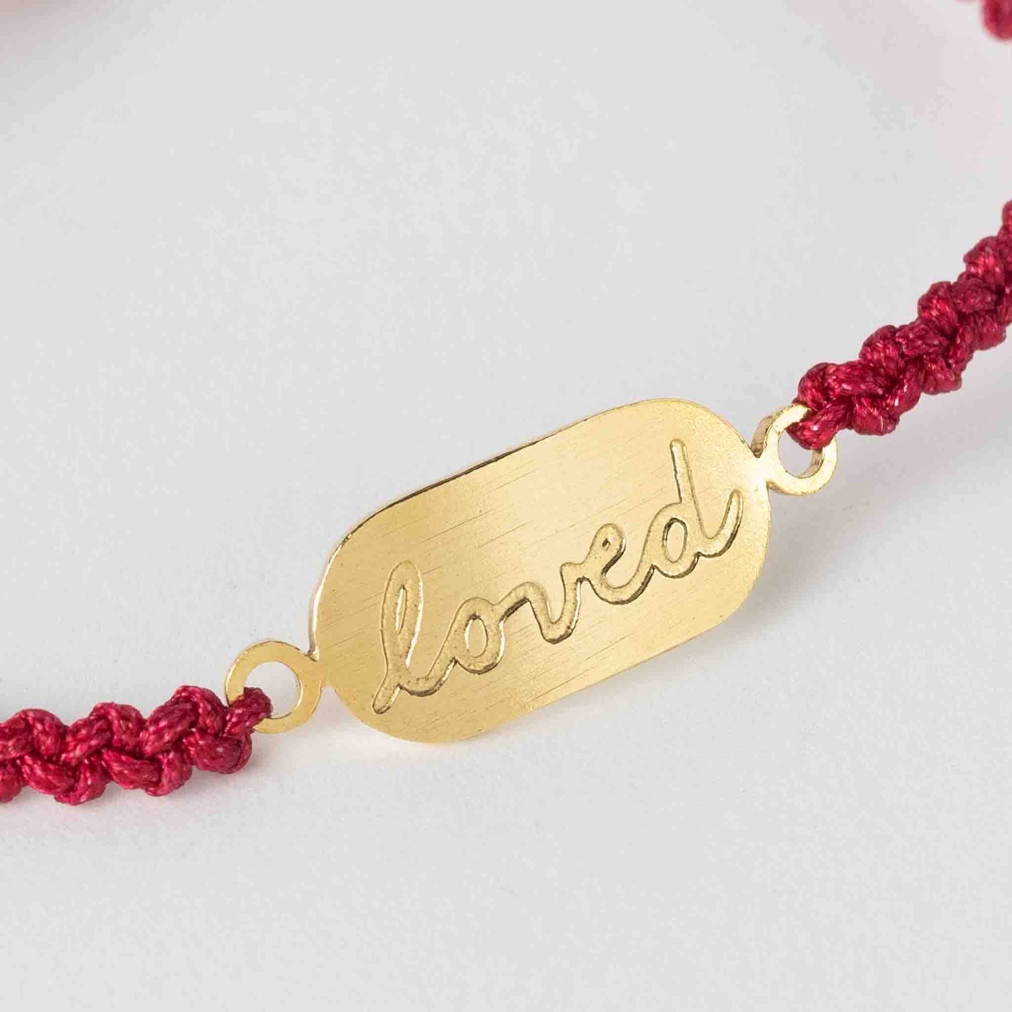 Affirmation Bracelet - You Are Loved