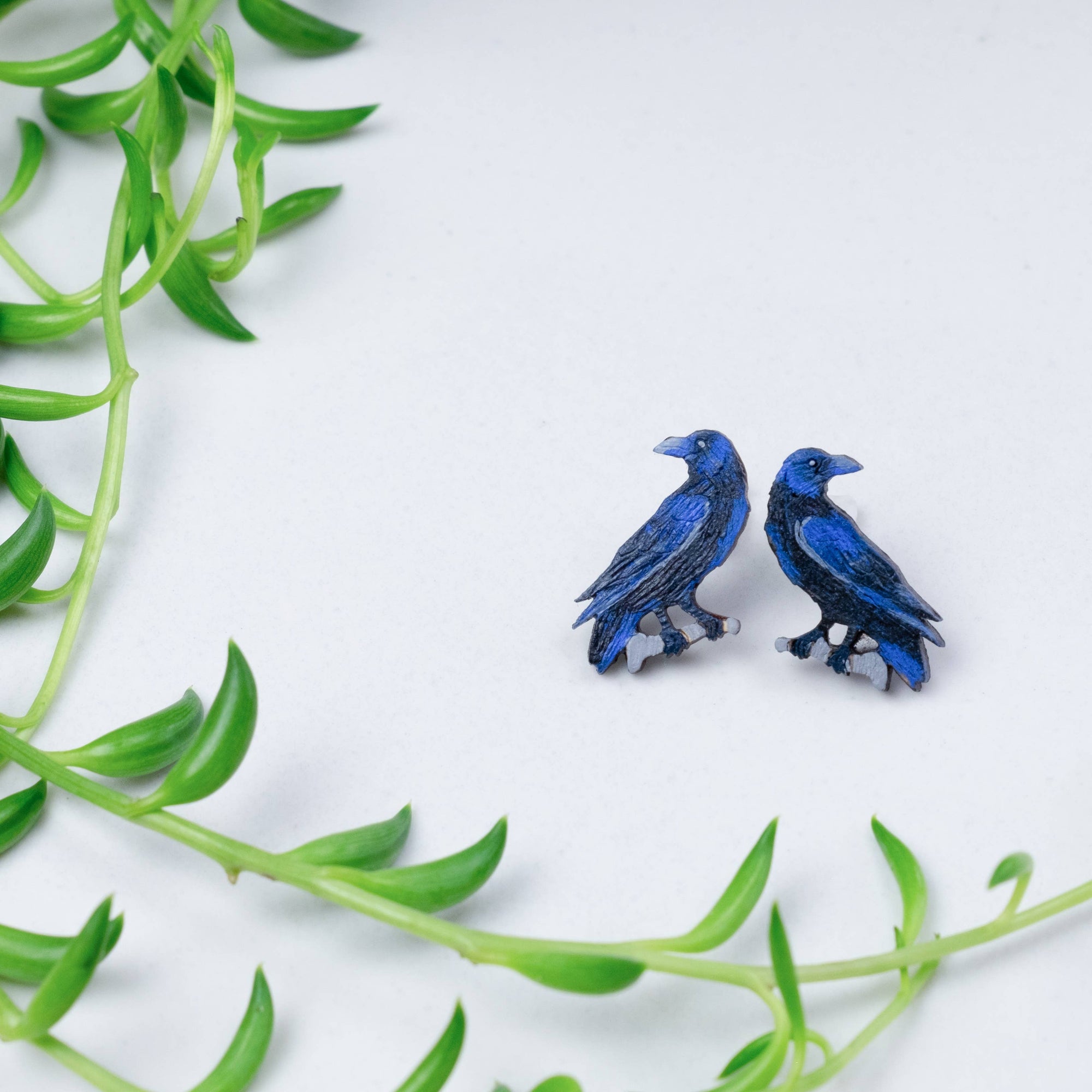Raven Crow Earrings