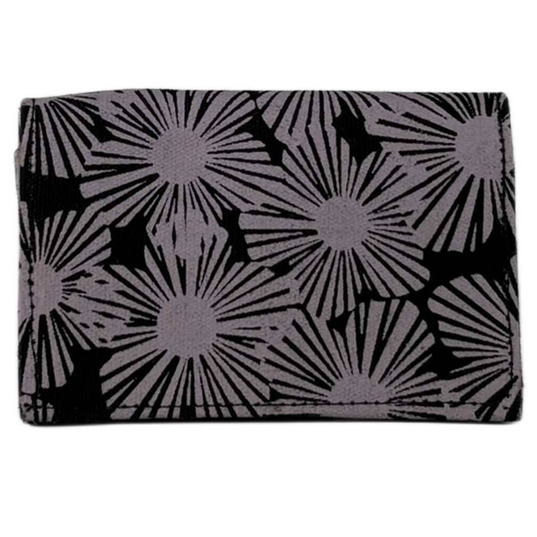 Canvas Card Holder - Mini Wallet - Floral Prints
