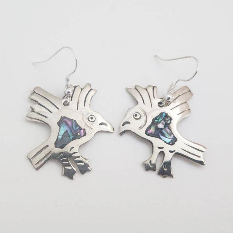 Widest Variety of Mexican Mosaic Inlaid Handcrafted Earrings