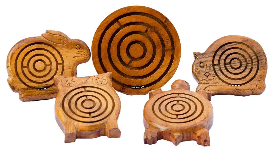 Labyrinth Acacia Wood