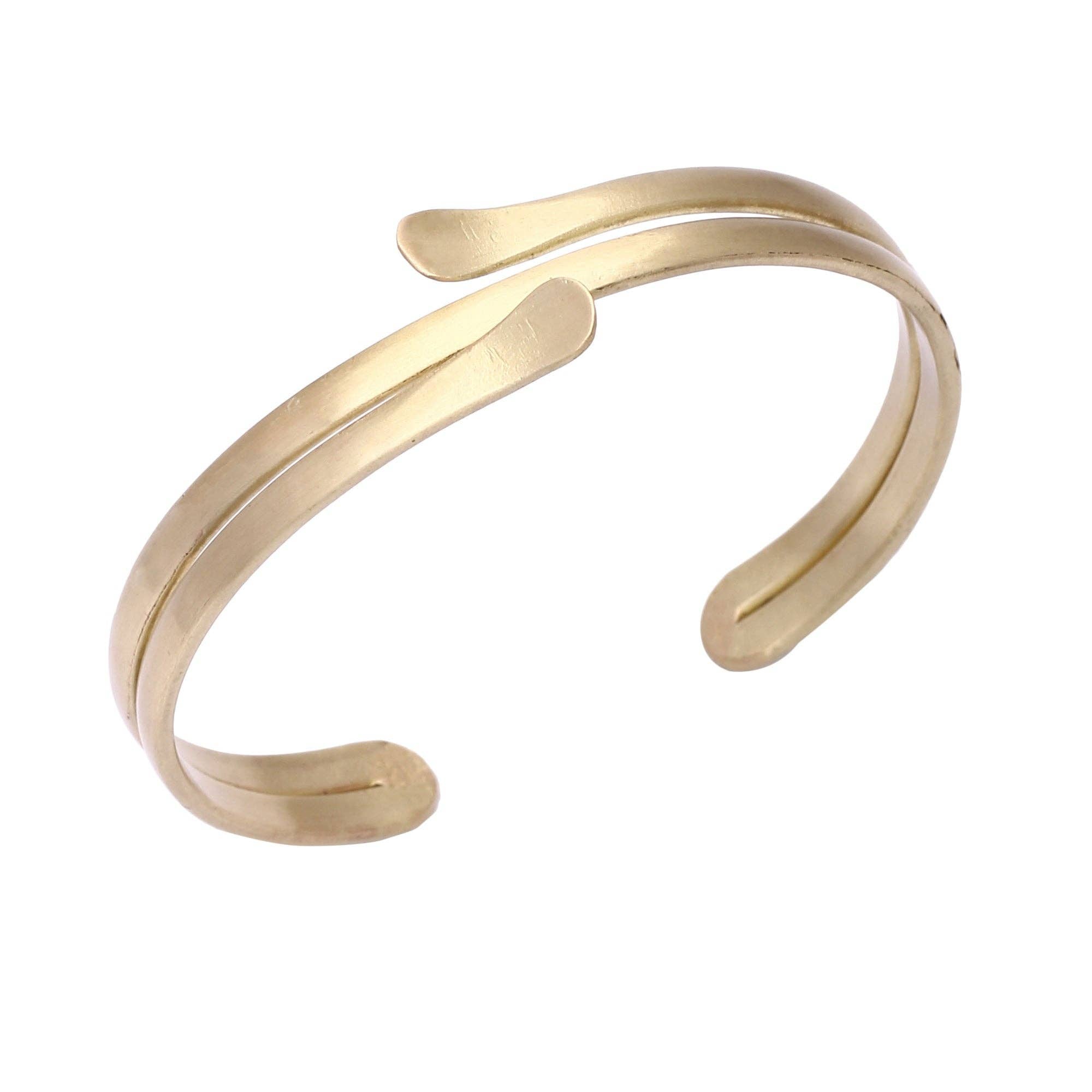 Ria Cuff Bracelet: Silver