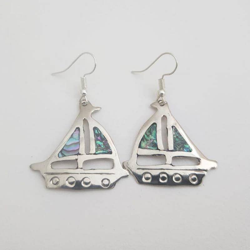 Widest Variety of Mexican Mosaic Inlaid Handcrafted Earrings