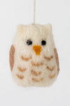 Wool Owl Ornament