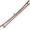 Smoked Bamboo Wall Hanger for 23&quot; Textile