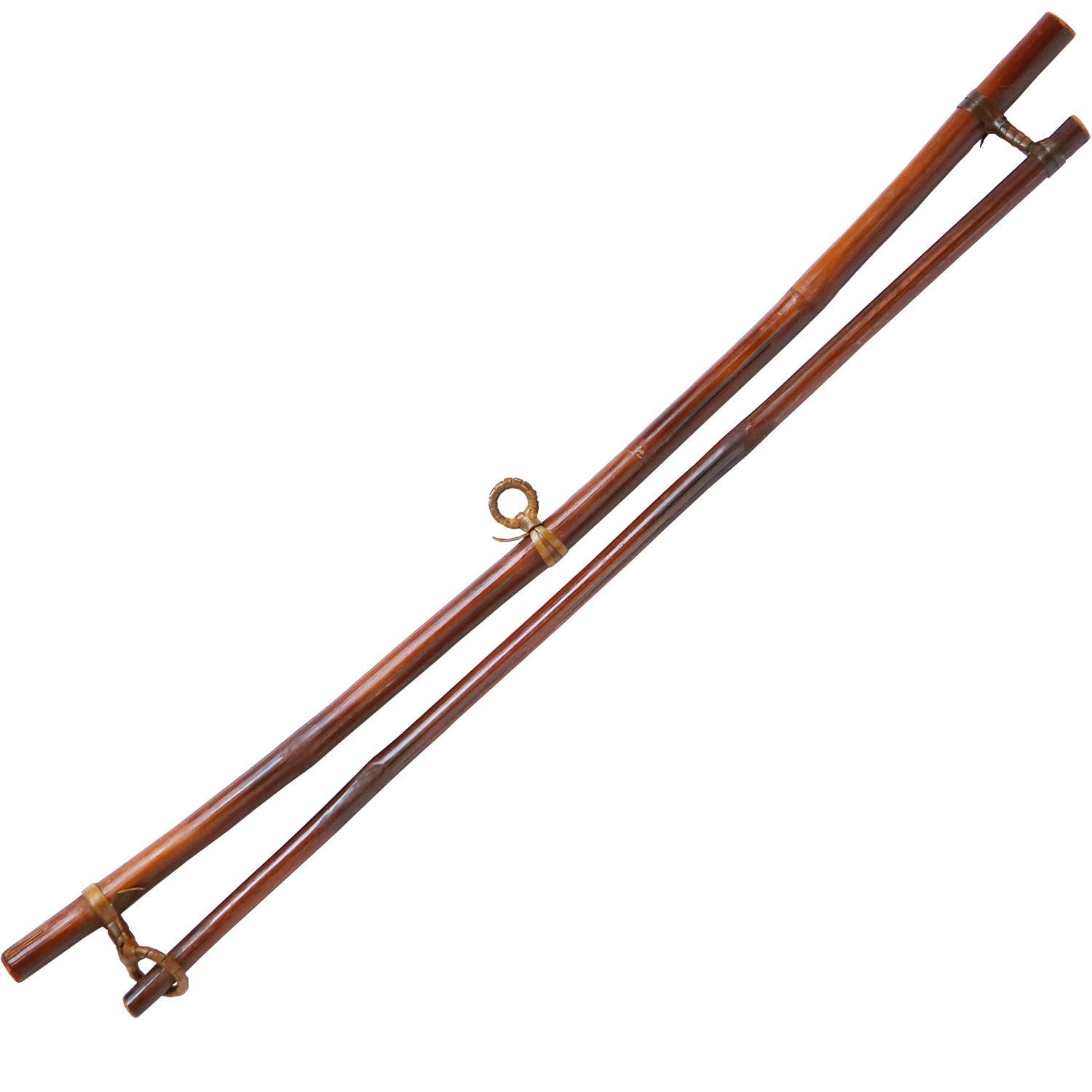 Smoked Bamboo Wall Hanger for 23" Textile