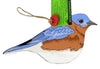 Blue Bird Back Yard Bird Ornament / suncatcher