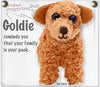 Goldie Keychain
