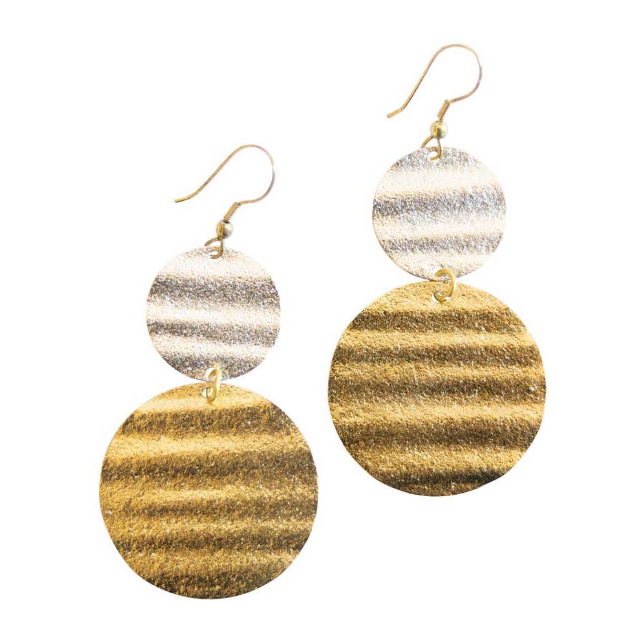 Ripple Wave Earrings