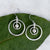 In Orbit Earrings - Sterling Silver, Indonesia