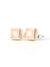 Crystal Waters Studs - Rose Quartz