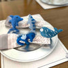 Nautical Shark, Whale &amp; Seahorse Felt Napkin Rings, Set of 4
